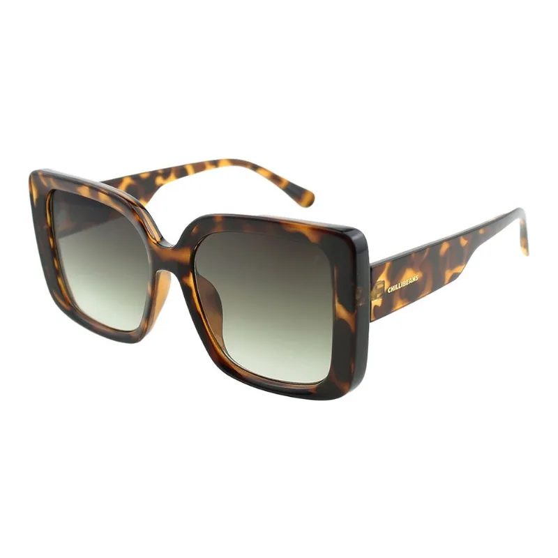 Óculos de Sol Feminino Chilli Beans Quadrado Degrade Verde OC.CL.5637.8206