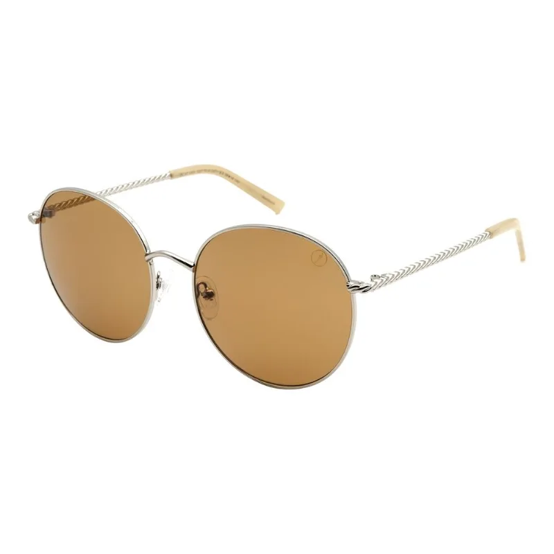 Óculos de Sol Feminino Chilli Beans Redondo Prata OC.MT.4404.0207 M