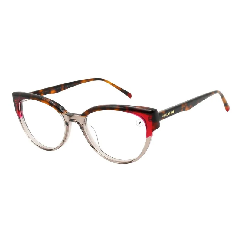 Armação Para Óculos de Grau Feminino Chilli Beans Cat Tartaruga LV.AC.1116.0206 M