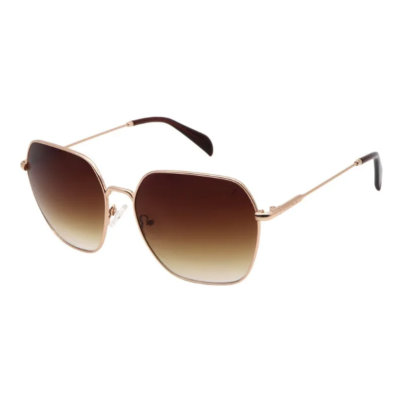 Óculos de Sol Feminino Chilli Beans Quadrado Degradê Marrom OC.MT.4441.5721