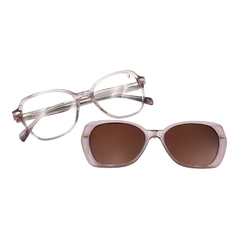 Armação Para Óculos de Grau Feminino Chili Beans Multi Polarizado Roxo ML.AC.0004.1414 M