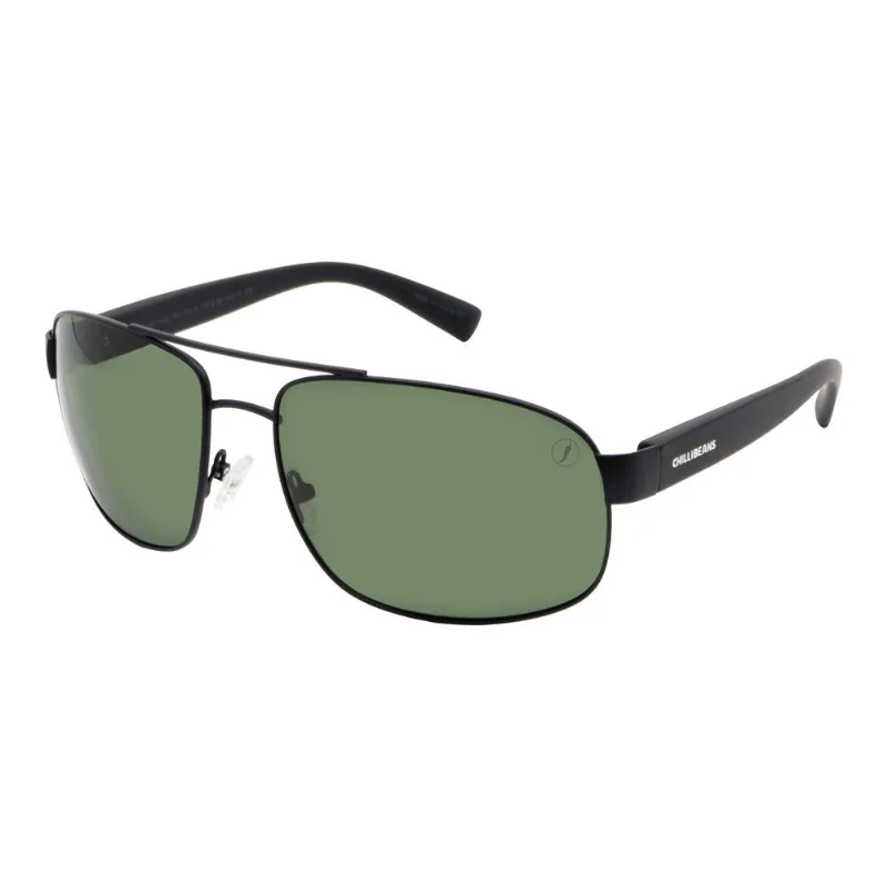 Óculos de Sol Masculino Chilli Beans Executivo Polarizado Verde OC.MT.4464.1501