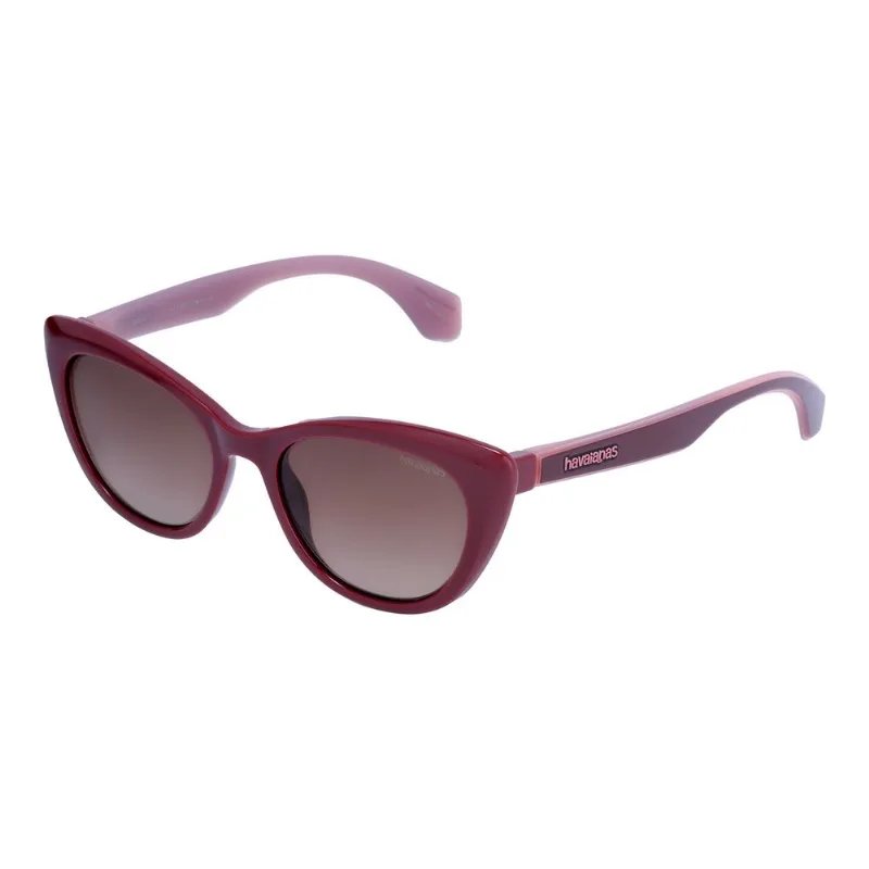 Óculos de Sol Feminino Havaianas Gatinho Vinho OC.CL.5603.5717 M