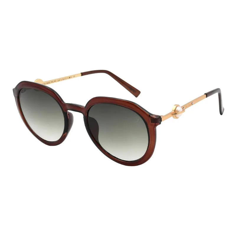 Óculos de Sol Feminino Nasa Redondo Degradê Verde OC.CL.5716.8202 M