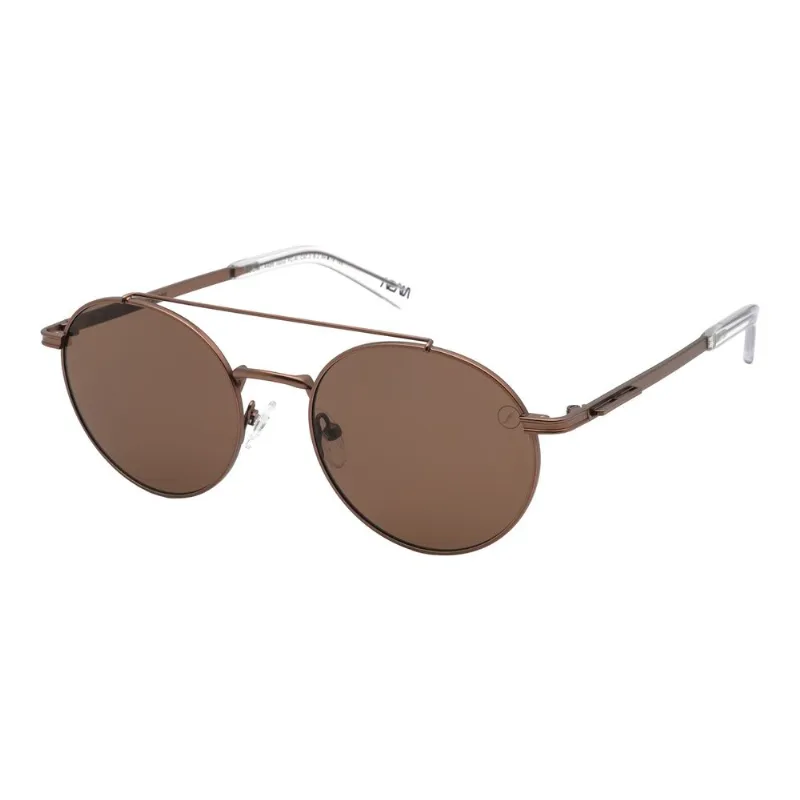 Óculos de Sol Masculino Nasa Redondo Marrom OC.MT.4486.0202