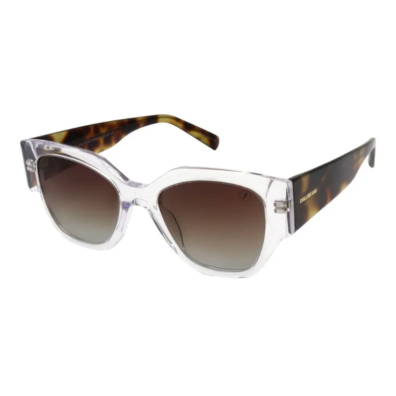 Óculos de Sol Feminino Chilli Beans Trend Quadrado Polarizado Degradê Marrom OC.CL.5728.5736 M
