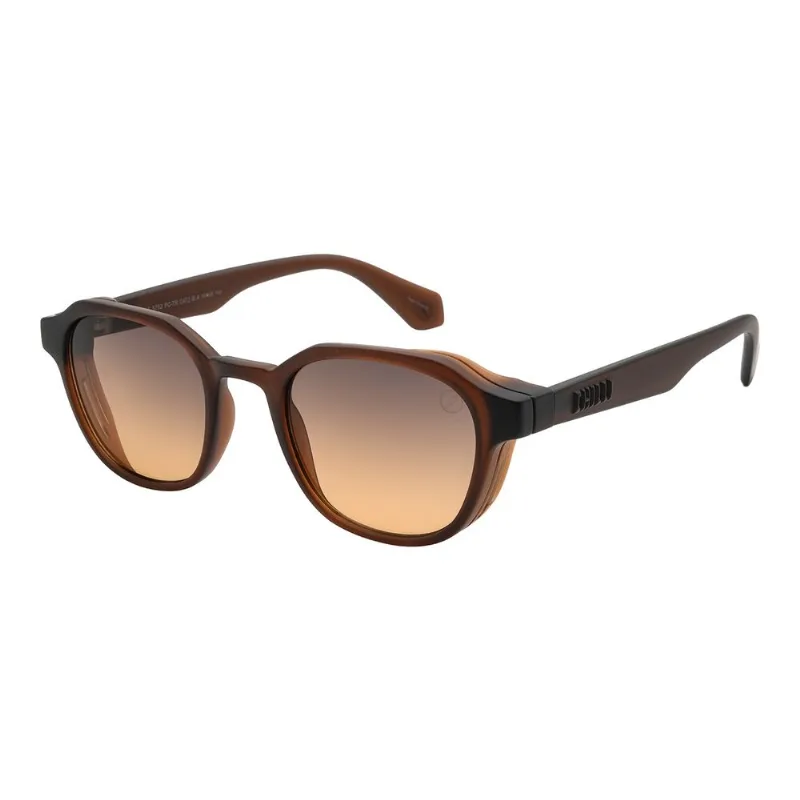 Óculos de Sol Masculino Chilli Beans Flap Quadrado Degradê Marrom OC.CL.5744.5702 M