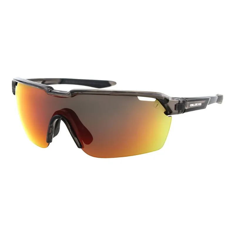 Óculos de Sol Masculino Chilli Beans Esporte Espelhada Cinza OC.ES.1629.0401