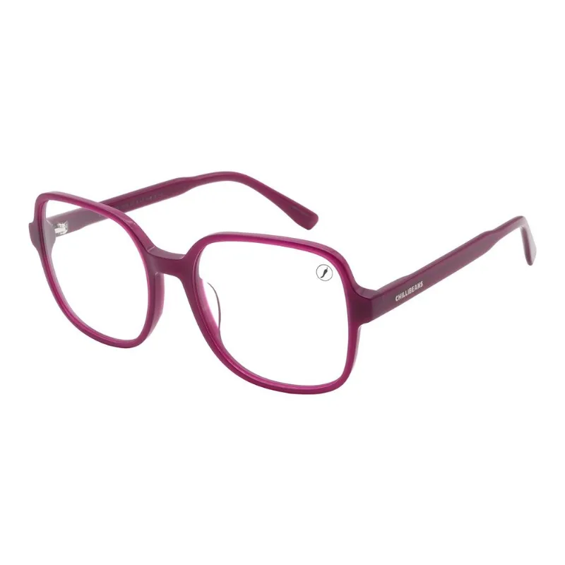 Armação Para Óculos de Grau Feminino Chilli Beans Trend Quadrado Roxo LV.AC.1151.1414
