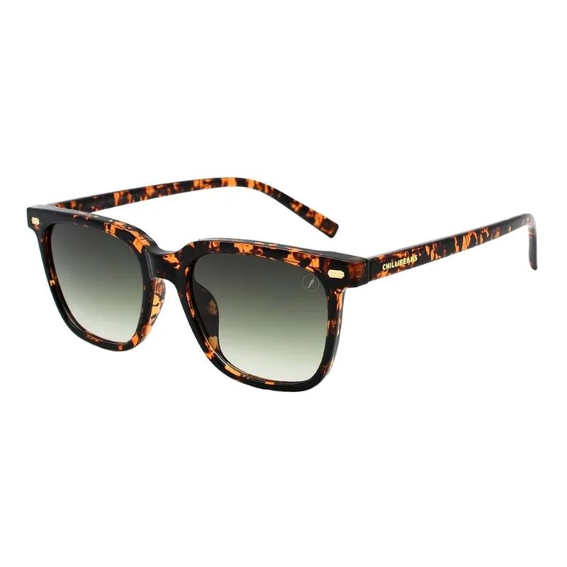 Óculos de Sol Masculino Chilli Beans Quadrado Degradê Verde OC.CL.5951.8206