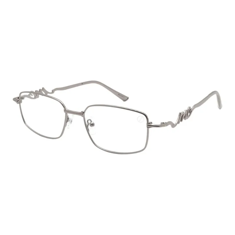 Óculos de sol Feminino Maldito Paris Metal Quadrado Transparente OC.MT.4757.3622