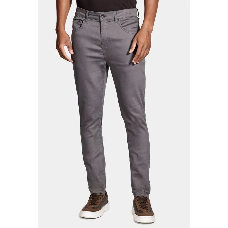 Calça Color Five Pockets Skinny Power Chumbo - 40