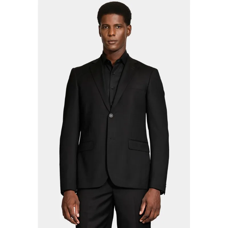 Costume Super Slim Poliviscose Preto - 52M