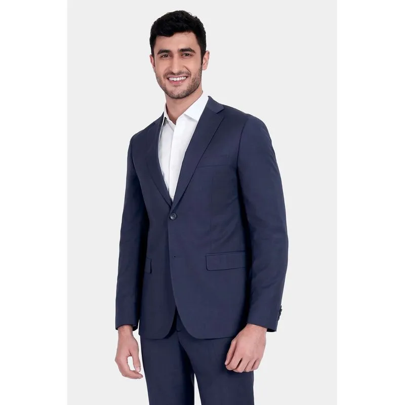 Costume Super Slim Poliviscose Marinho - 54M
