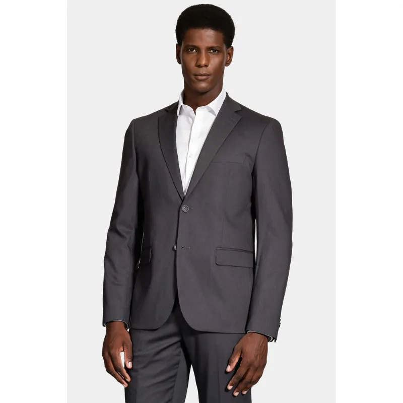 Costume Super Slim Poliviscose Chumbo - 56M