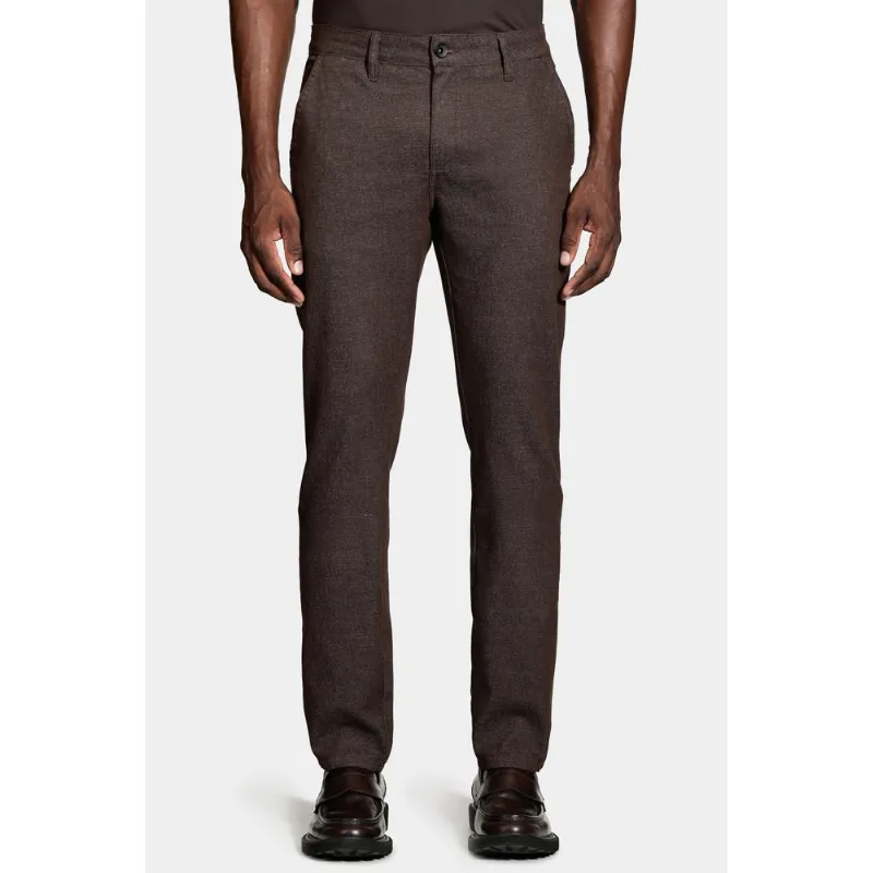 Calça Chino Bolso Faca Moline Café - 50