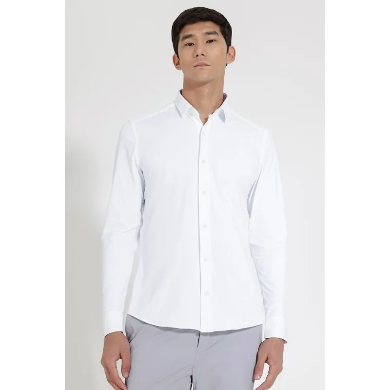 Camisa Manga Longa Classic Everyday Branco - P
