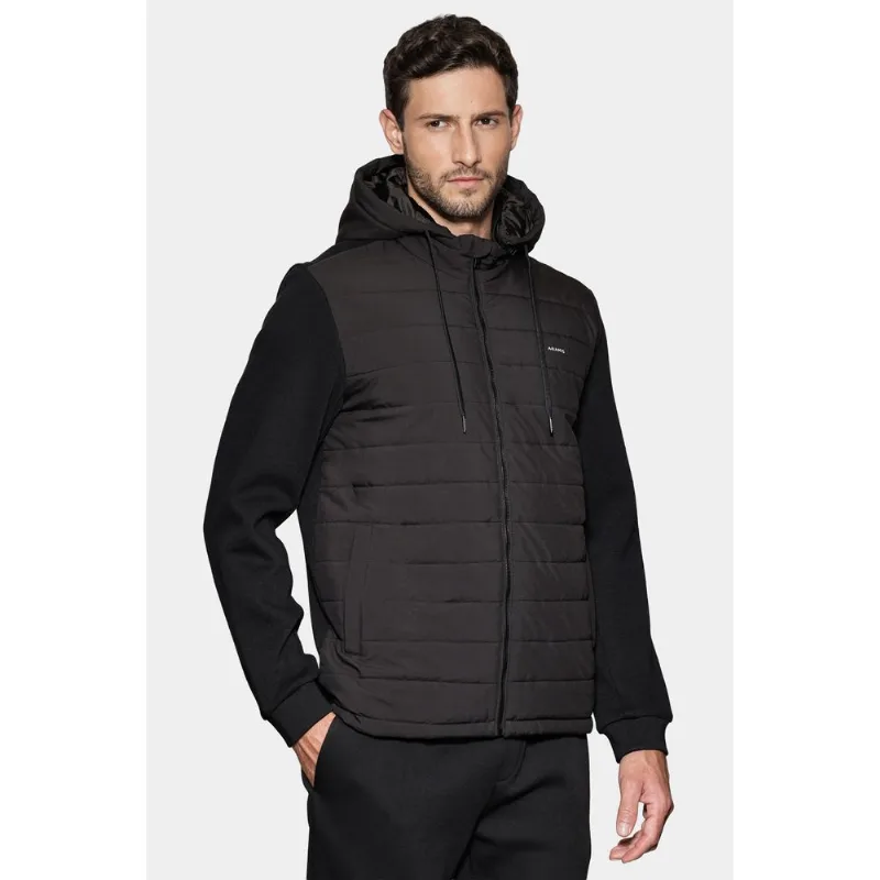 Jaqueta Nylon Knit Liquid Repeller Preto - GG