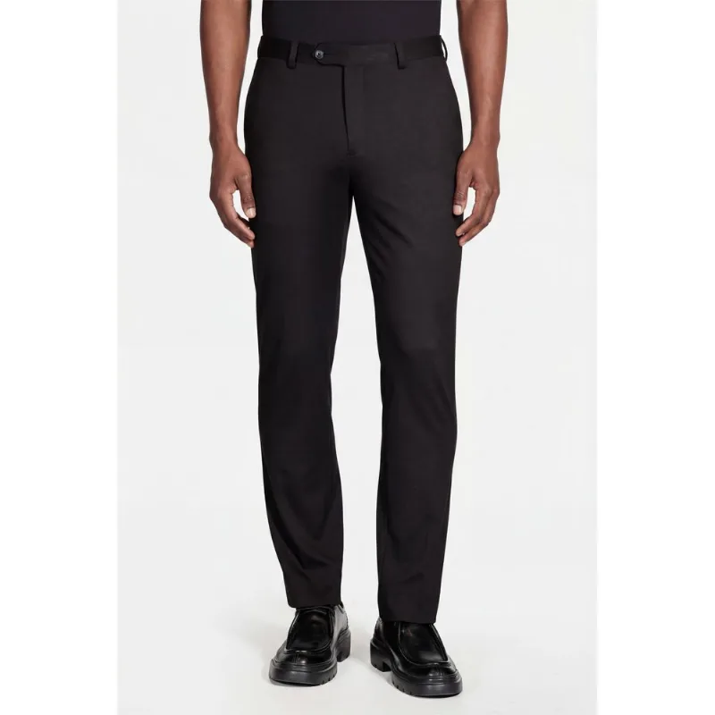 Calça Alfaiataria Malha Supler Slim Preto - 54