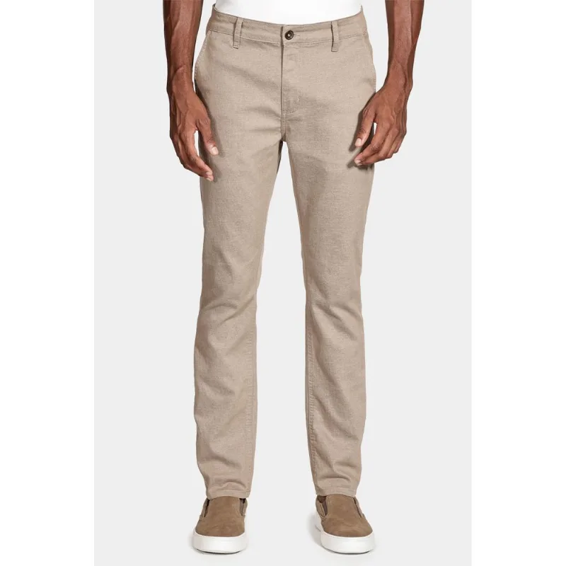 Calça Chino Bolso Faca Moline Cáqui - 46
