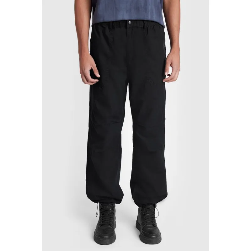 Calça Chino Color Ampla Paper Preto - 46