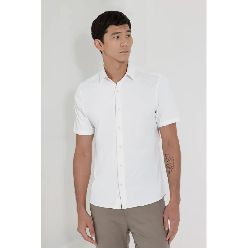 Camisa Manga Curta Bold Everyday Branco - XGG