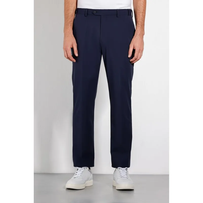 Calça Alfaiataria Tech Flex Slim Marinho - 54