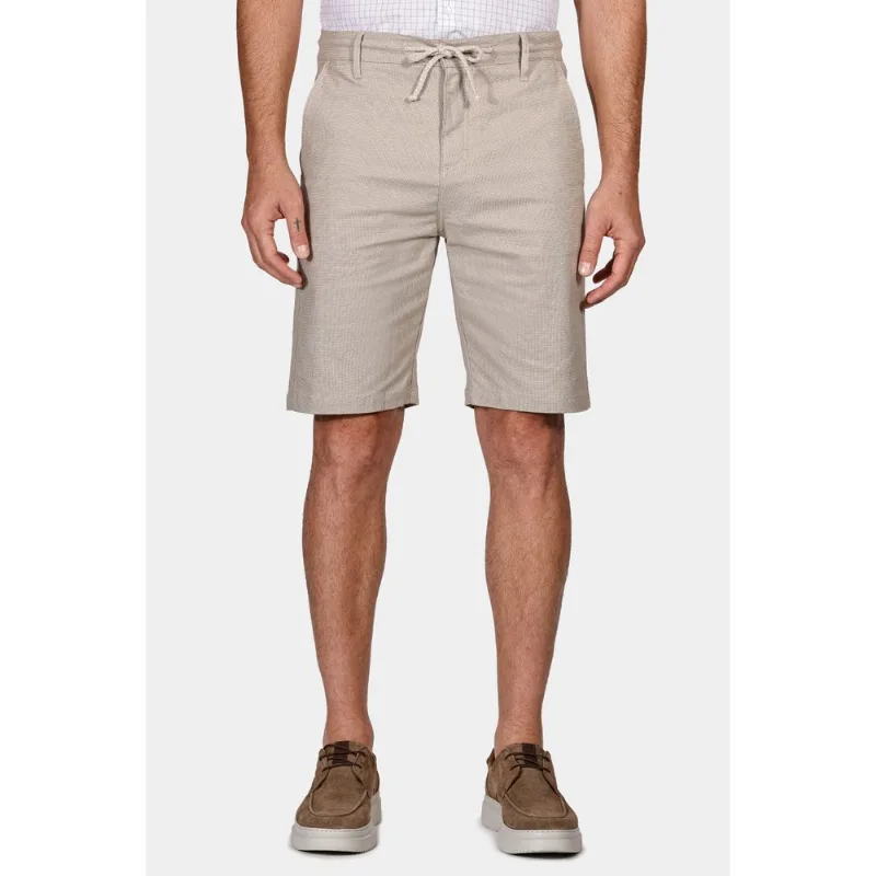 Bermuda Chino Cotton Sarja Caqui - 50
