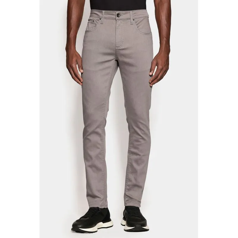 Calça Color Five Pockets Skinny Power Cinza - 38