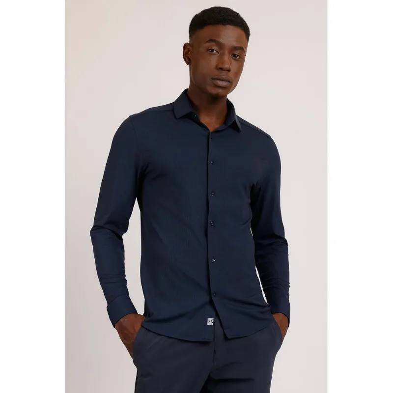Camisa Manga Longa New Bold Marinho - M