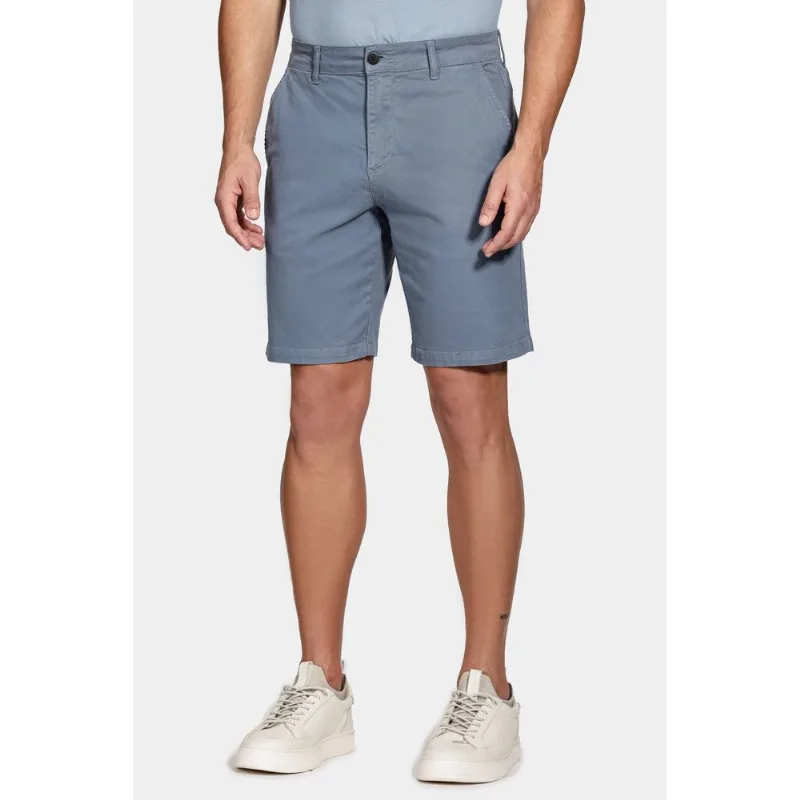 Bermuda Chino Color Essencial Azul Índigo - 42
