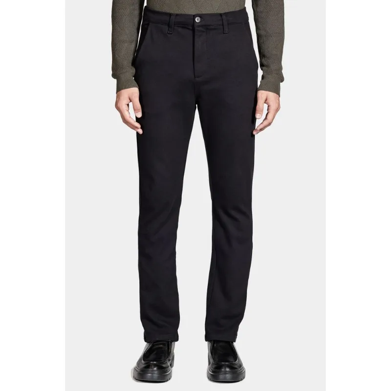 Calça Chino Color Regular Comfort Preto - 40