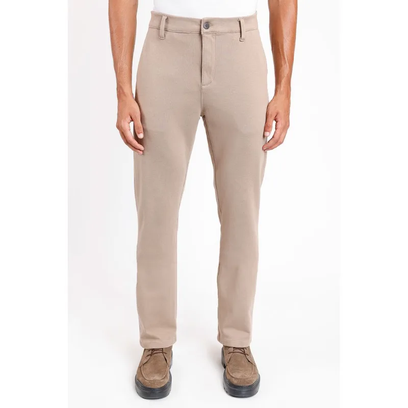 Calça Chino Color Regular Comfort Cáqui - 44