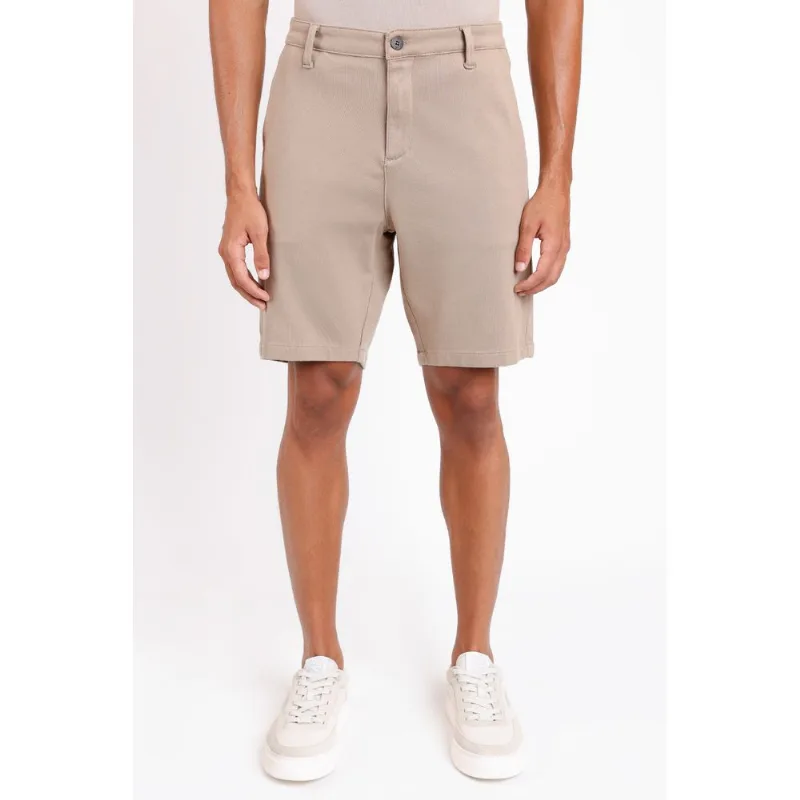Bermuda Chino Color Comfort Cáqui - 46
