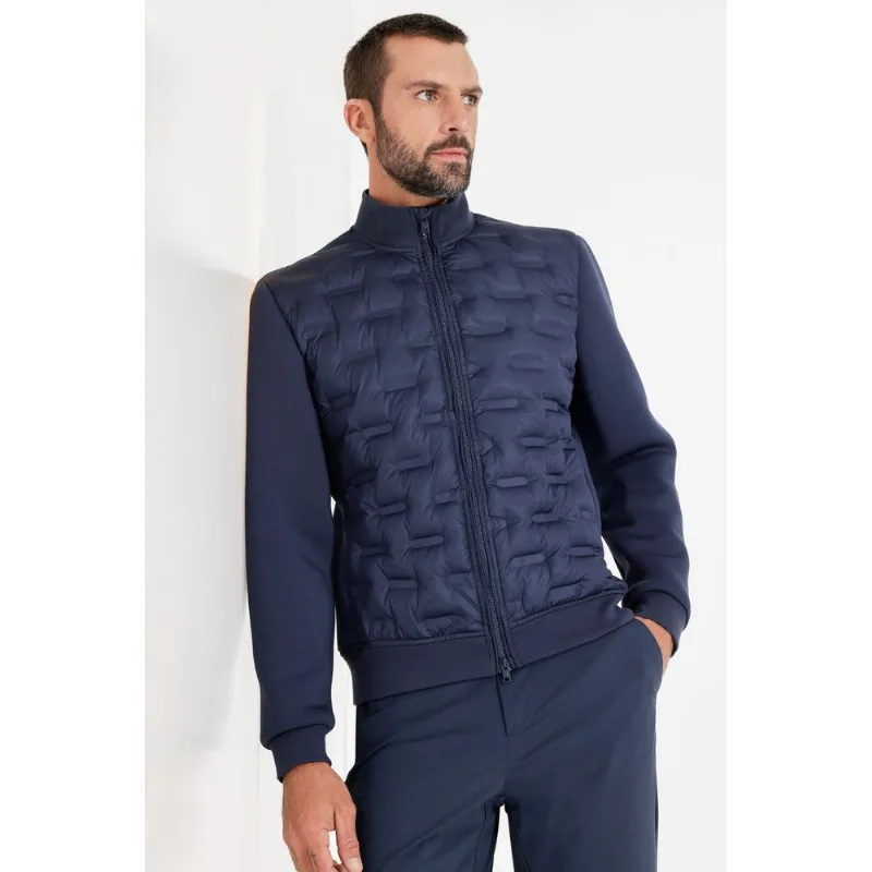 Jaqueta Bomber Matelasse Marinho - XGG