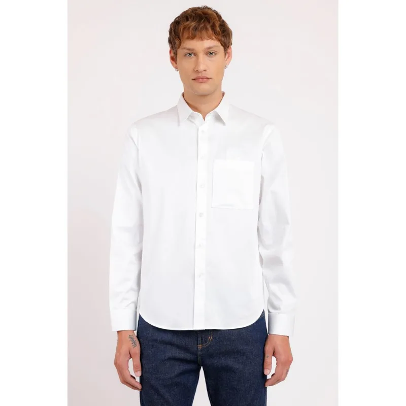 Camisa Manga Longa Regular Collab Alexandre Herchcovitch Branco - GG