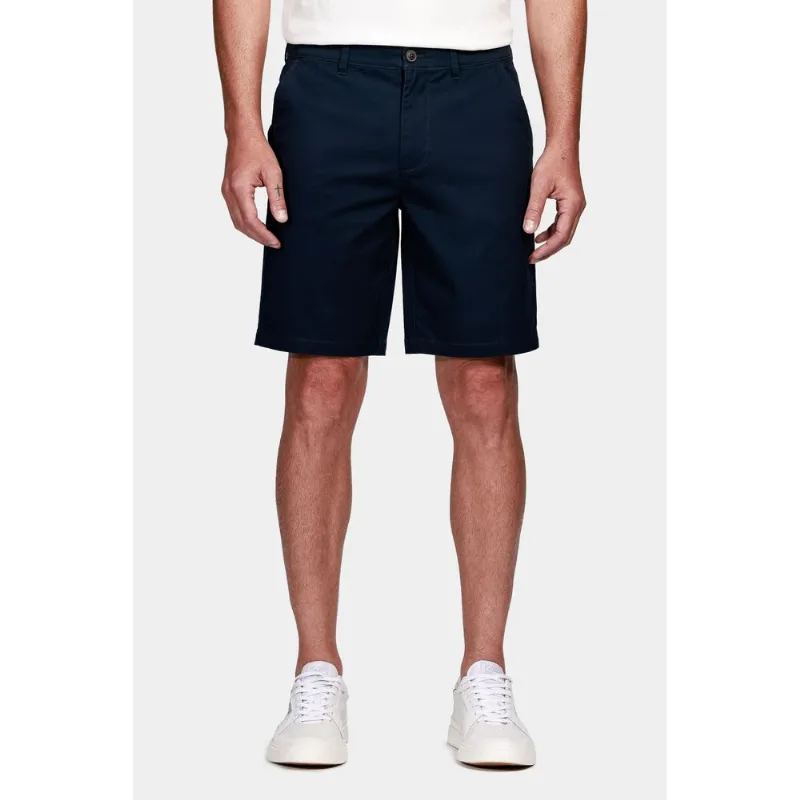 Bermuda Chino Casual em Sarja Marinho - 48