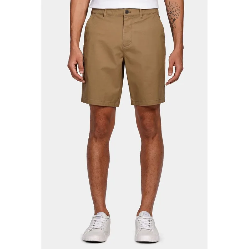 Bermuda Chino Casual em Sarja Caqui - 54