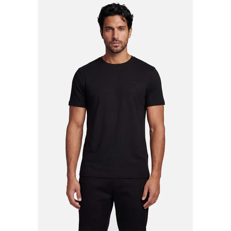 Camiseta Manga Curta Liquid Cotton Preto - M