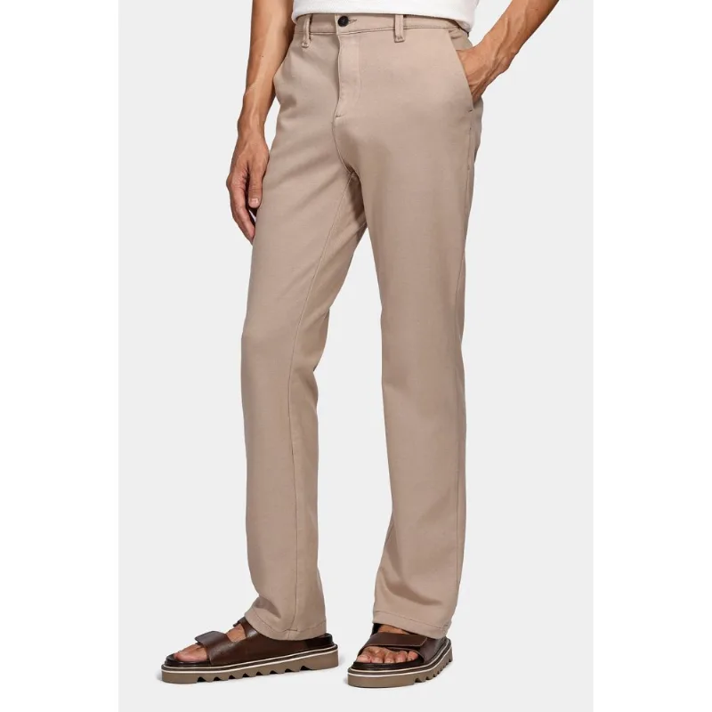 Calça Chino Color Regular Comfort Areia - 42