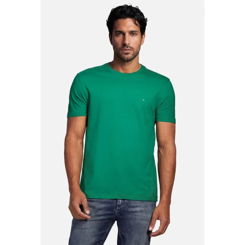 Camiseta Manga Curta Básica Verde Amazonia - P