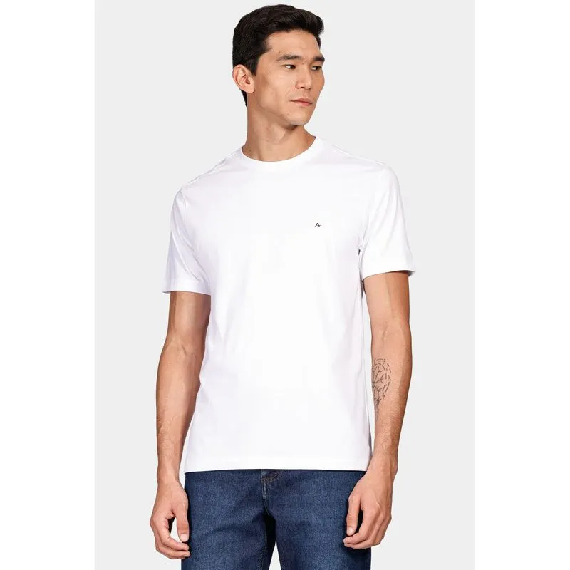 Camiseta Básica Manga Curta Branco - GG