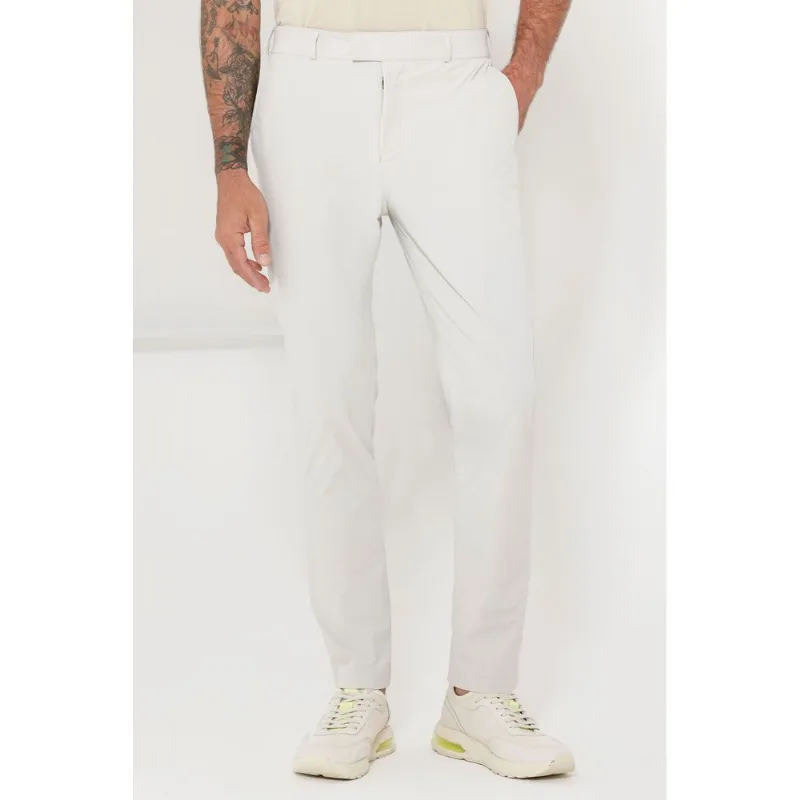 Calça Alfaiataria Ripstop Flex Off White - 44