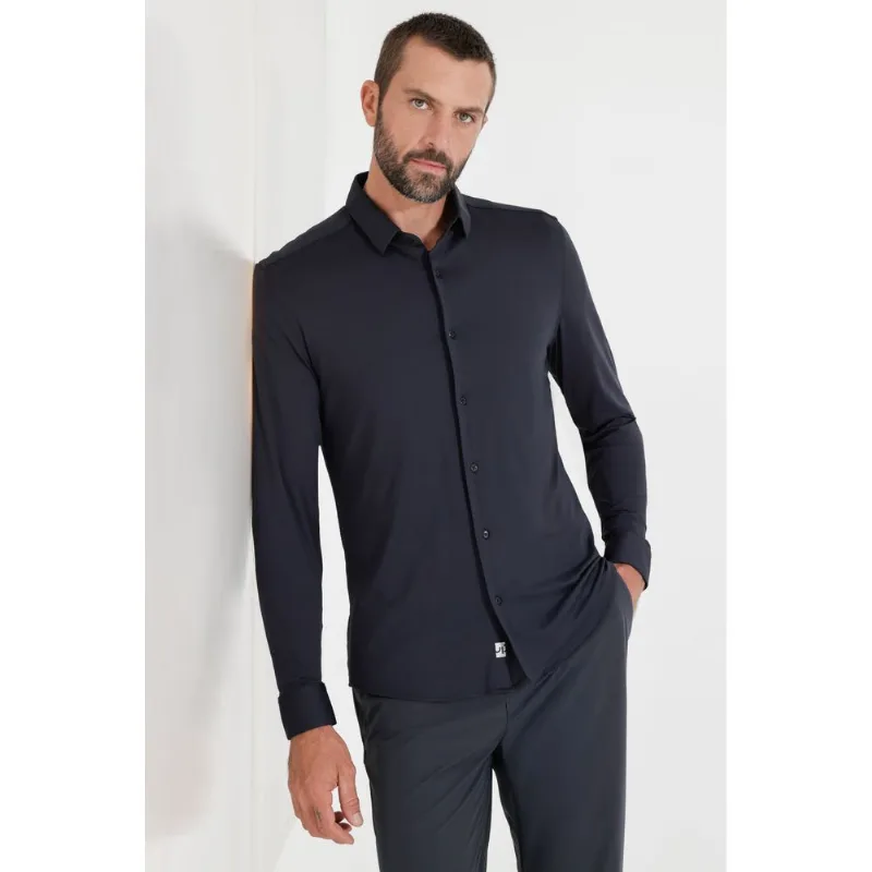 Camisa Flex Defense Manga Longa Preto - G