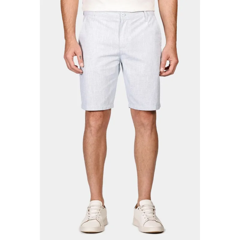 Bermuda Chino Algodão Flamê Colors Azul Claro - 40
