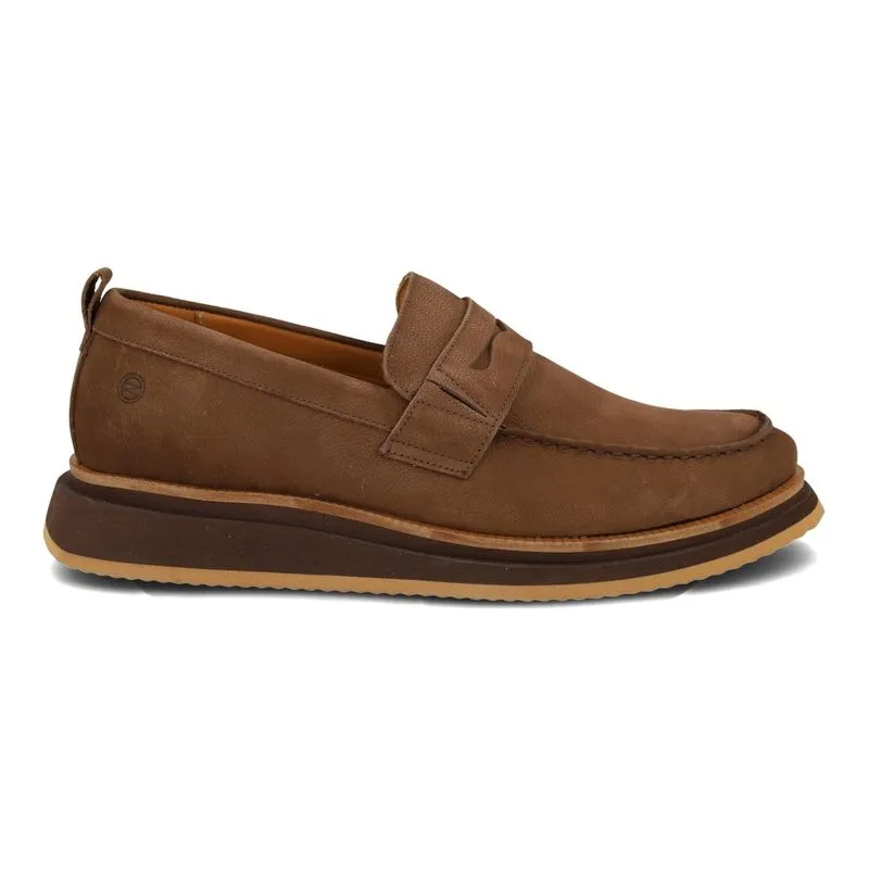Mocassim Constantino Couro Masculino Marrom 41