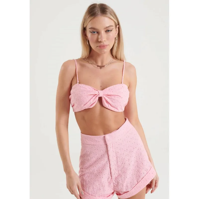Top Cropped de Alça Removive M
