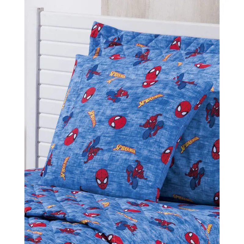 Almofada Homem Aranha Marvel 45cm x 45cm Andreza Azul Escuro UN
