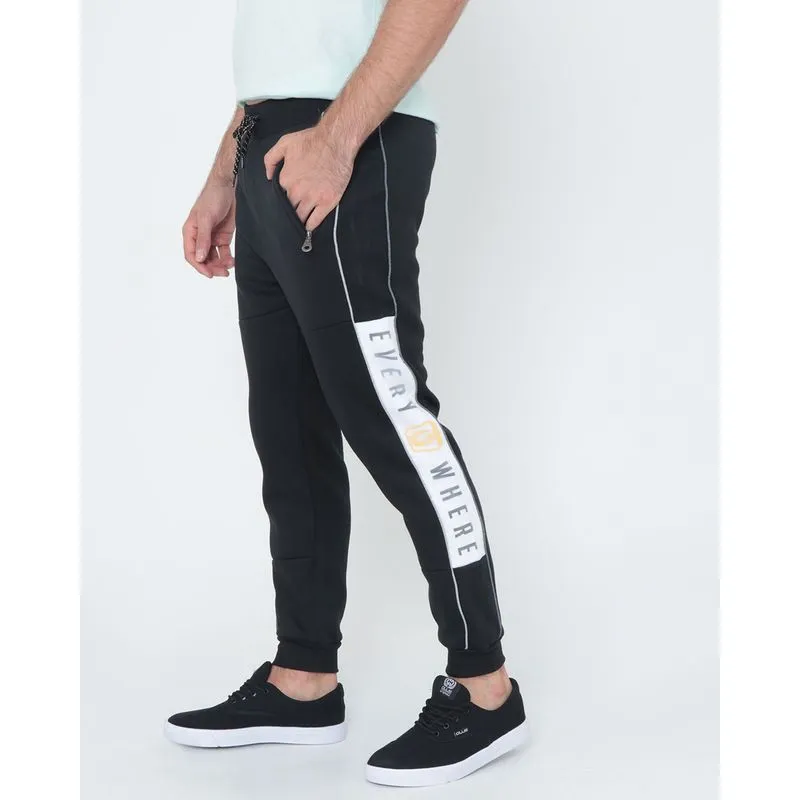 Calça Masculina De Moletom Gangster Preta M