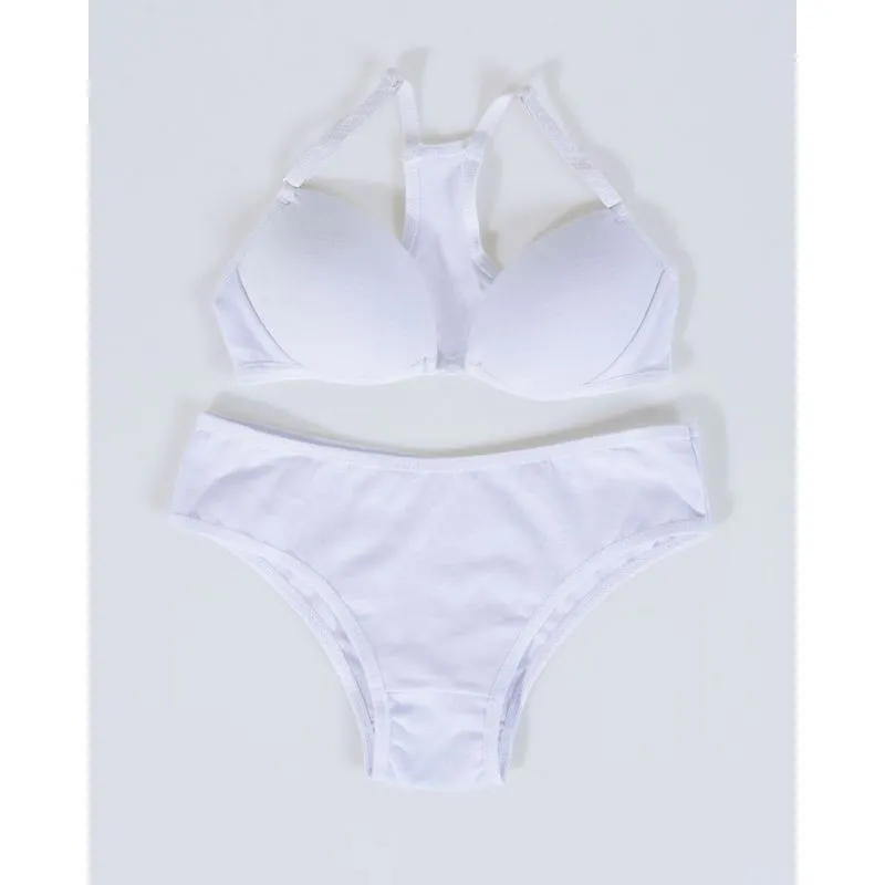 Conjunto Lingerie Juvenil Bojo Nadador Branco 12